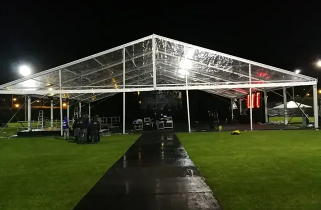 Carpa Transparente Cristal para Bodas