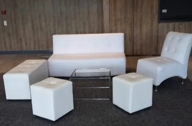 Salas Lounge Blancas para Eventos