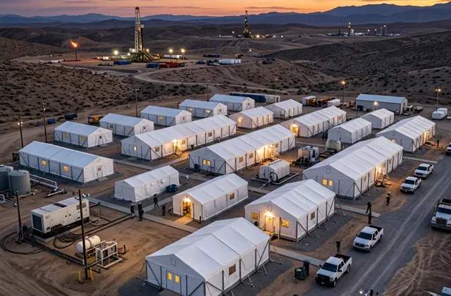 Campamento Industrial Modular para Sector Petrolero